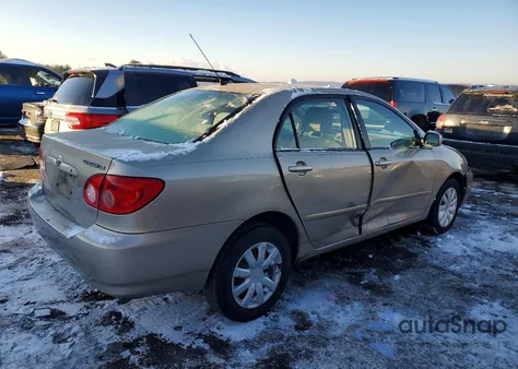2007 Toyota Corolla Ce из США, поврежденный, VIN 2T1BR32E27C751948